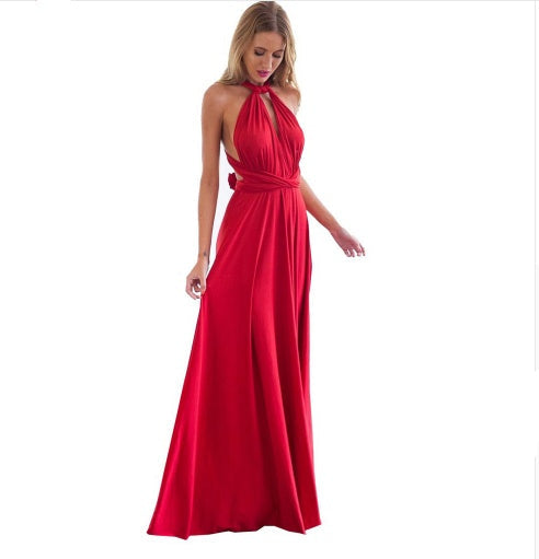 Long Party Dress - Backless