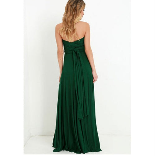 Long Party Dress - Backless