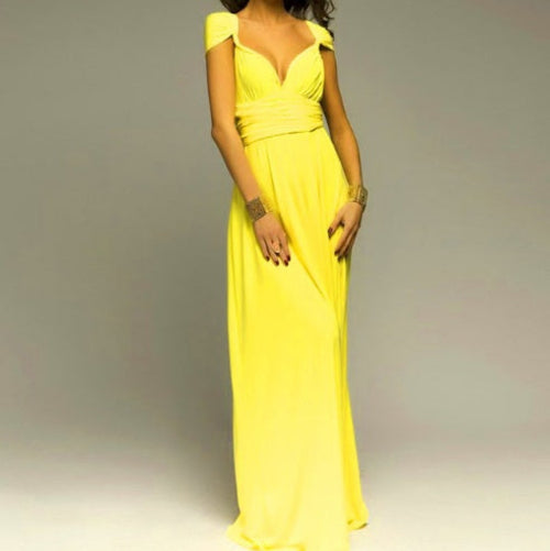 Long Party Dress - Backless