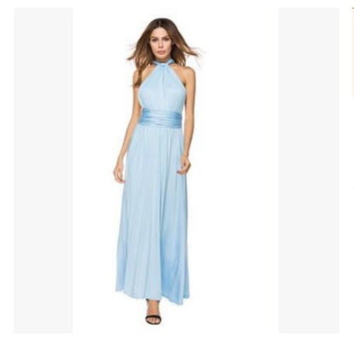 Long Party Dress - Backless