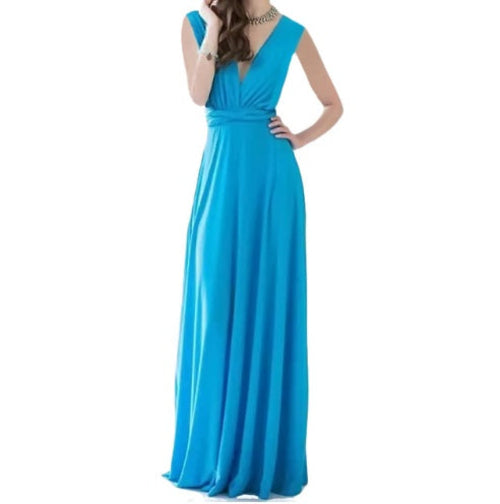 Long Party Dress - Backless