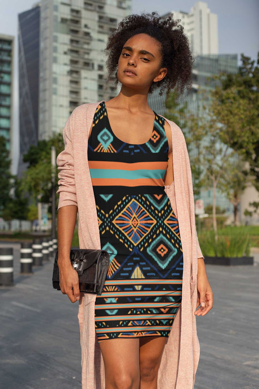 Boho Tribe Racerback Dress