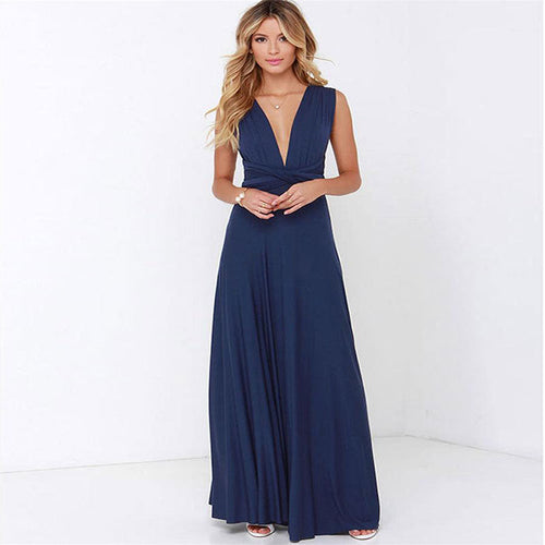 Long Party Dress - Backless