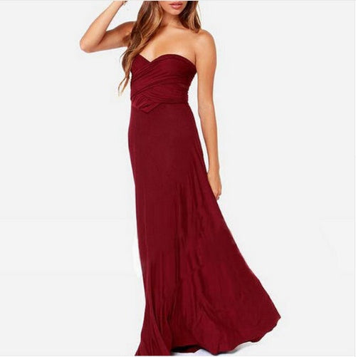 Long Party Dress - Backless