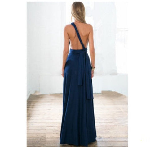 Long Party Dress - Backless