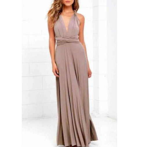 Long Party Dress - Backless