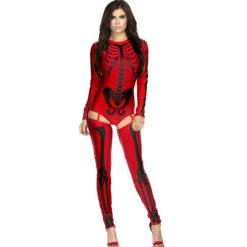 Halloween Skull Zombie Costume