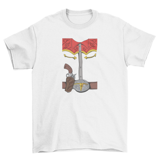 Cowboy costume t-shirt