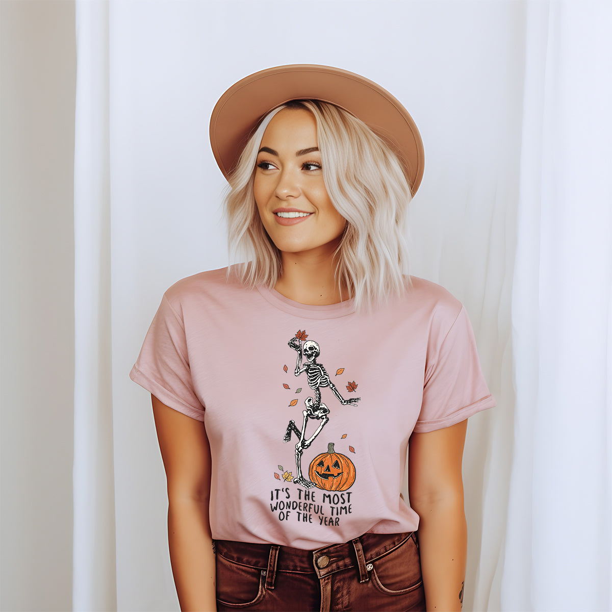 Skeleton Fall Halloween Shirt