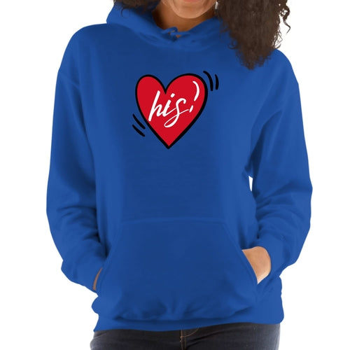 Womens Hoodie - Say it Soul His Heart - Couples